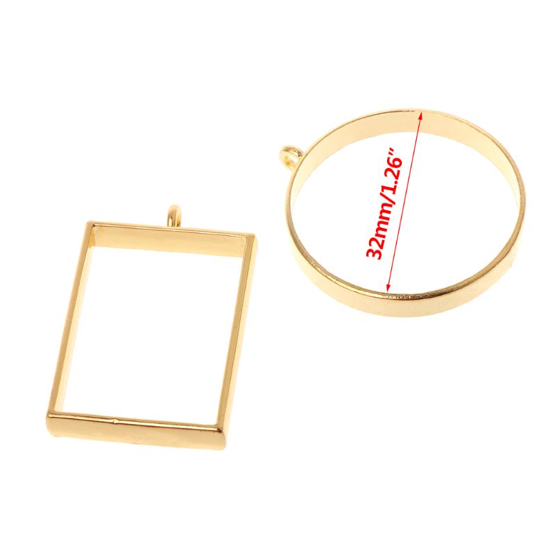 Set 10 Giá Đỡ Kim Loại Hình Vuông / Tròn