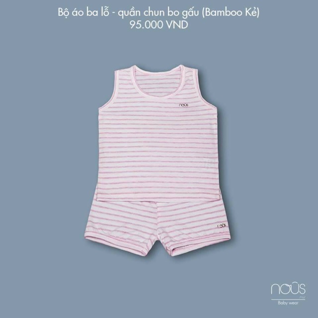 Bộ ba lỗ cho bé