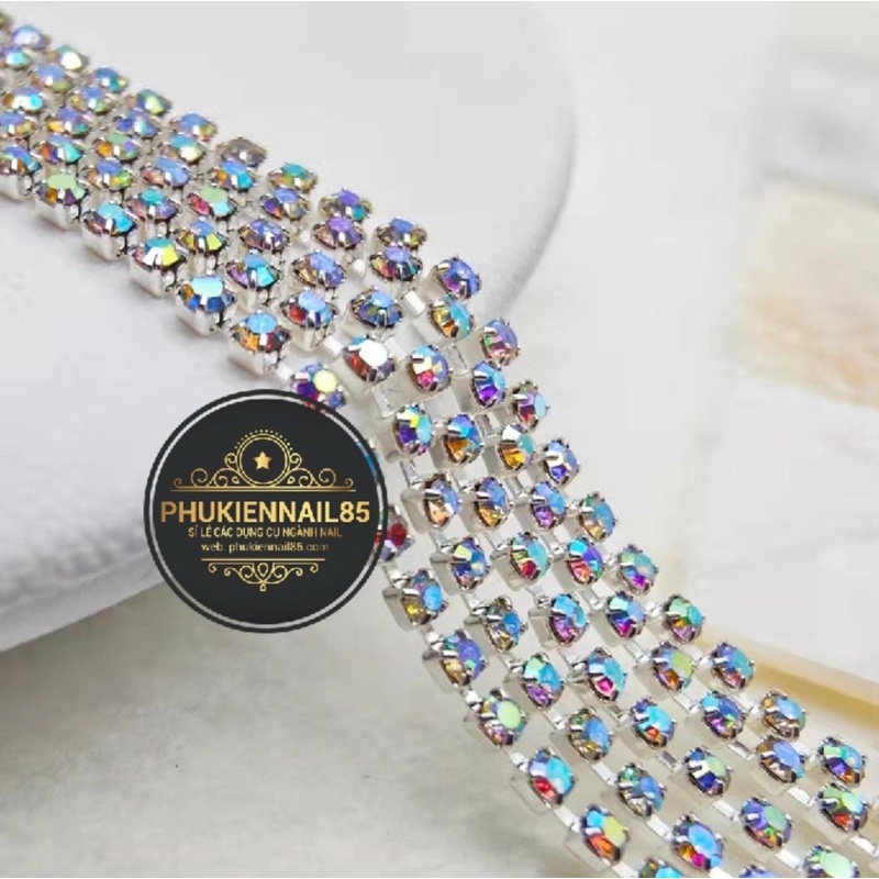 đá dây trang trí móng