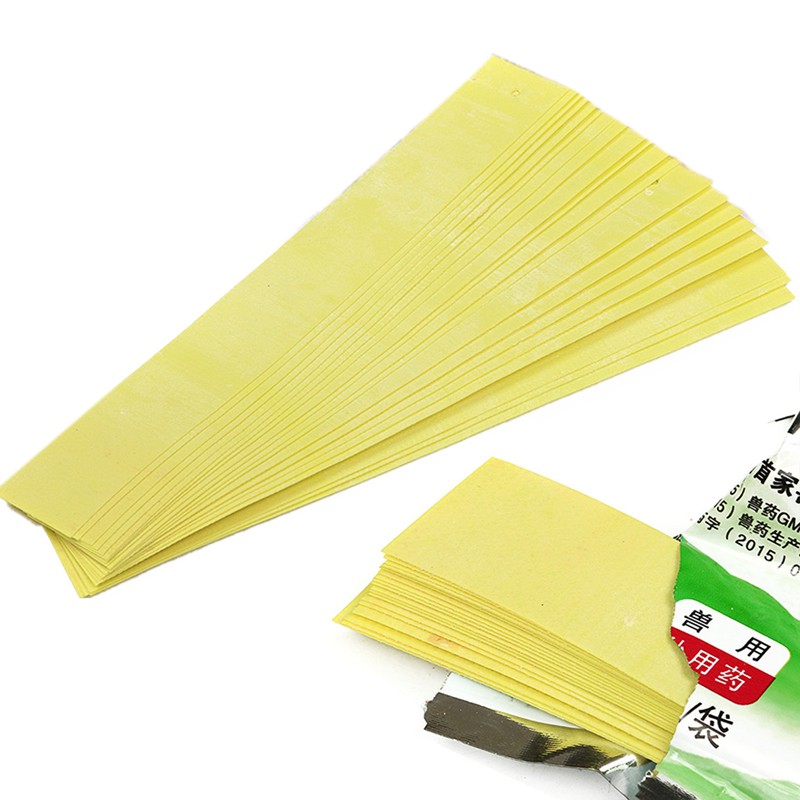 20pcs/pack New Beekeeping Fluvalinate Mite Killer Tool Pest Control Varroa Strip