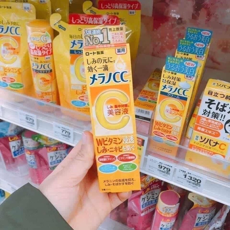 [Hàng _ Nhật]  Serum Melano CC Vitamin C, E ngừa mụn và dưỡng trắng | BigBuy360 - bigbuy360.vn