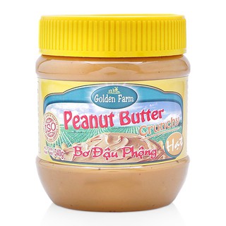 BƠ ĐẬU PHỘNG HẠT GOLDEN FARM 340GR