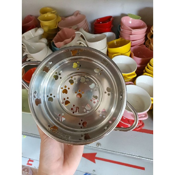 Lồng hấp, xửng hấp 304 bộ nồi sz 16cm (loại 1)