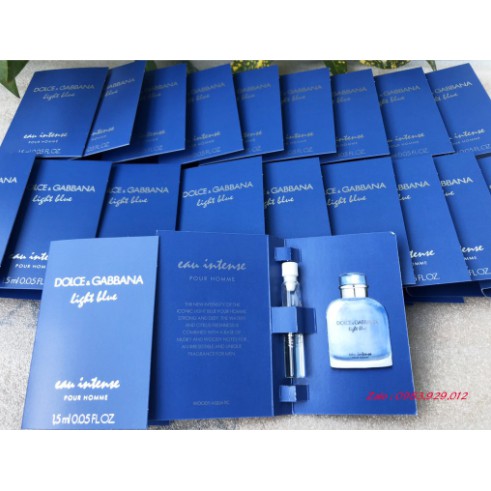 Mẫu thử Nước hoa Vial Nam Dolce and Gabbana Light blue