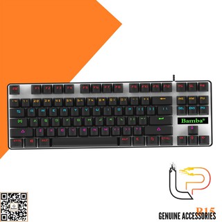 BÀN PHÍM CƠ BAMBA B15 - KEYBOARD CƠ BAMBA B15 CÓ LED