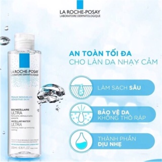 NƯỚC TẨY TRANG DA NHẠY CẢM -La Roche Posay 50ml ( CHÍNH HÃNG )
