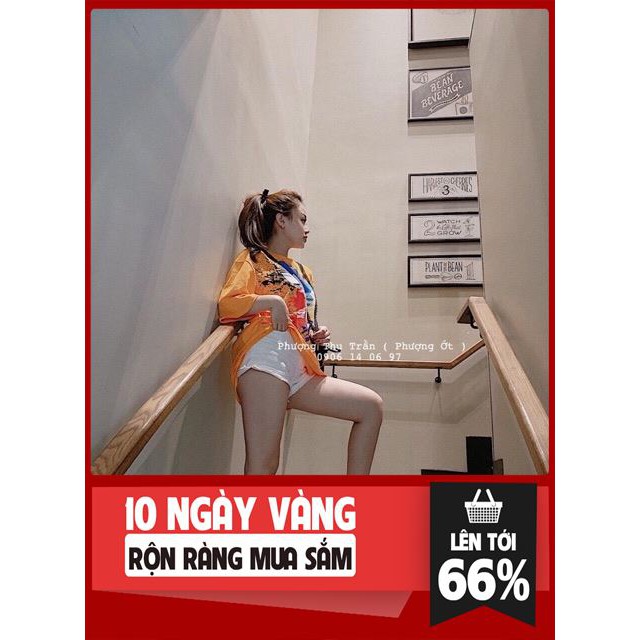 [ Sale Off ] Áo Loang Dáng Thụng Dấu Quần thời trang kb