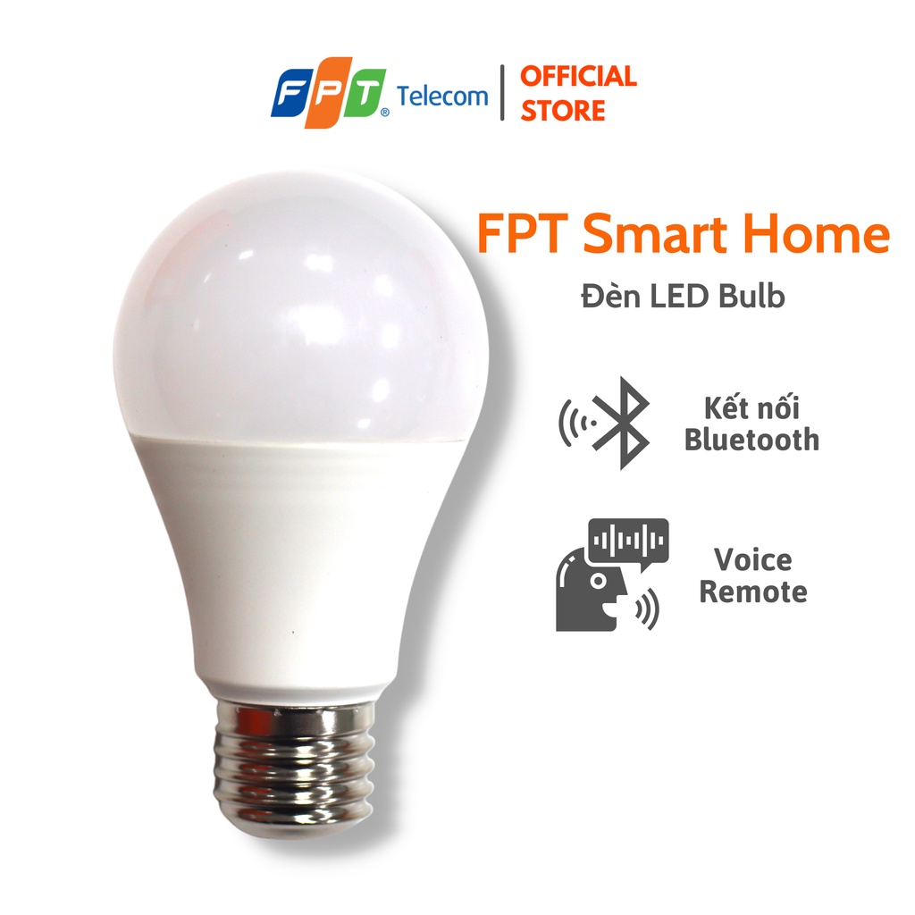 Đèn LED Bulb FPT Smart Home - Công suất 9W - RGB - Kết nối Bluetooth Mesh