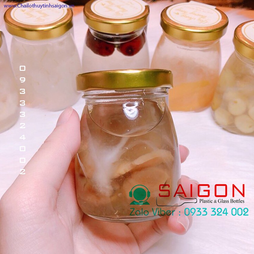 Lố 12 Hũ Pudding 100ml nắp Vặn