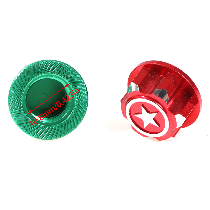 4 Ốc lục giác lắp bánh xe chống bụi làm từ nhôm 17mm cho Traxxas X-Maxx Summit E-Revo ARRMA Buggy rc 1/8