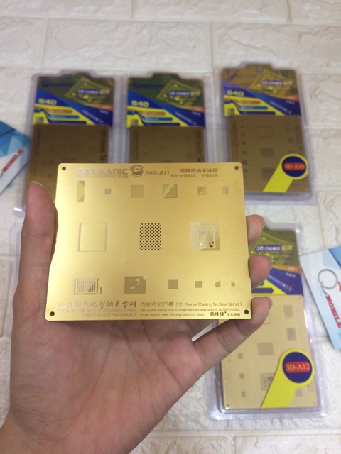 Vĩ làm chân 3D A8 đến A13/ S40 Mechanic