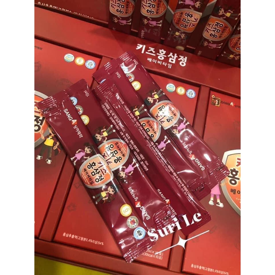 HỒNG SÂM BABY HÀN QUỐC HỘP 30 GÓI DÀNH CHO BÉ TỪ 1 TUỔI