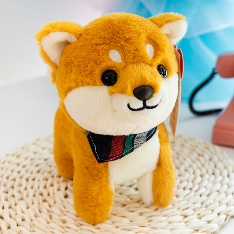 Thú Nhồi Bông Hình Chó Shiba Inu Akita Dễ Thương