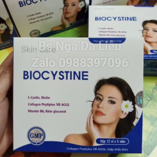 ✔️[CHÍNH HÃNG] BIOCYSTINE – Viên uống đẹp da, chống lão hoá