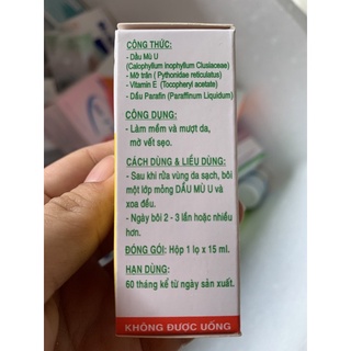 Dầu Mù U + Mỡ Trăn