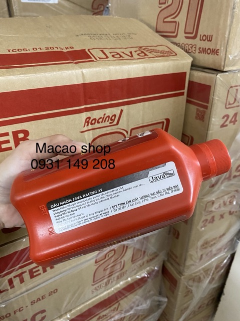 Nhớt 2t Java mùi bò cụng cực thơm