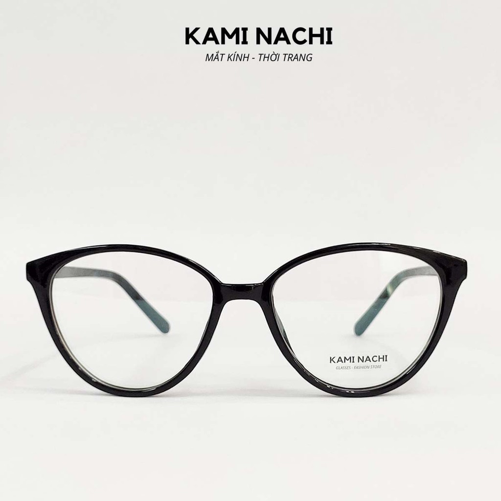Gọng kính thời trang nữ KAMI NACHI dáng mắt mèo phong cách sang chảnh 2360 [CÓ THỂ LẮP TRÒNG CẬN] | BigBuy360 - bigbuy360.vn
