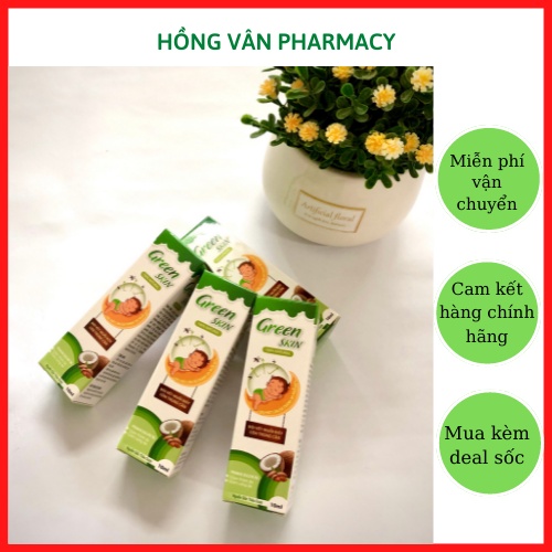 Lăn bôi vết muỗi đốt và côn trùng cắn Green Skin, giúp giảm sưng, mẫn ngứa do muỗi và các loại côn trùng đốt