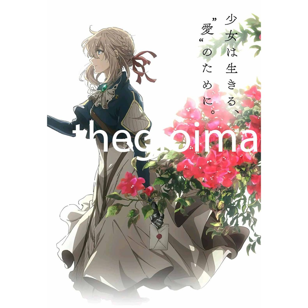 Tấm Postcard A5 anime cao cấp Violet Evergarden chibi ảnh đẹp nhiều mẫu