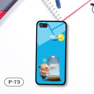 Ốp kính in hình cute Realme C2