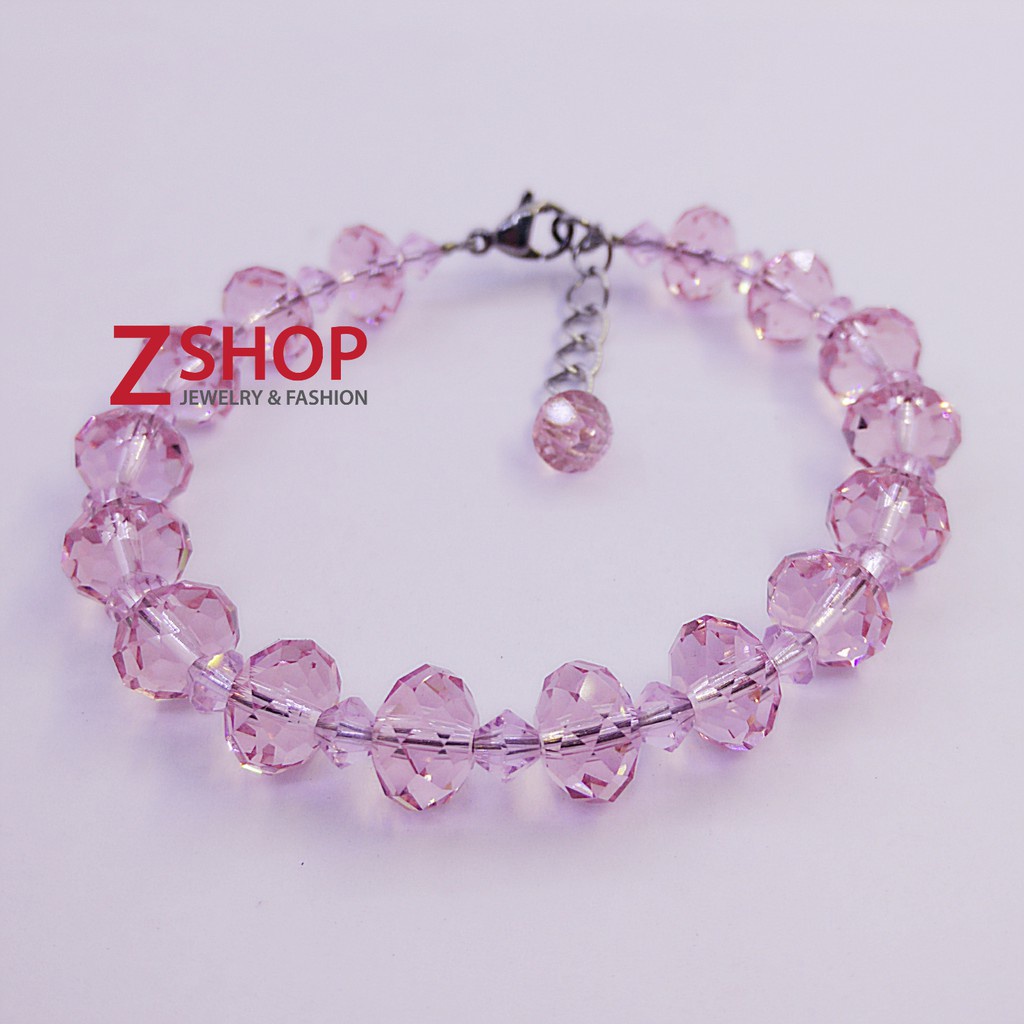 Vòng pha lê nhân tạo nhiều màu LT233