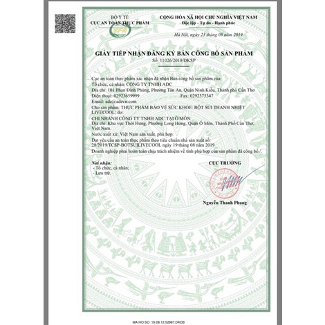 Viên sủi thanh nhiệt Livecool - Nam Dược - Dùng được cho người tiểu đường, ăn kiêng