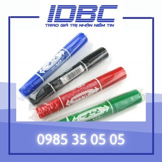Combo 5 Bút dạ dầu MO150 xanh