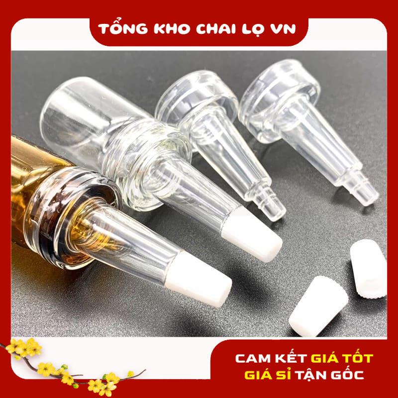 Lọ Chiết Serum ❤ SIÊU RẺ ❤ Lọ Chiết Tế Bào Gốc, Tinh Chất 5ml,10ml đựng serum bộ 3 nút , phụ kiện du lịch