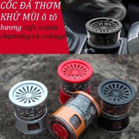 Siêu giảm giá Cốc đá thơm CAO CẤP hương cà phê và nước hoa từ đá núi lửa hoạt tính khử vi khuẩn nấm gây mùi loại 1