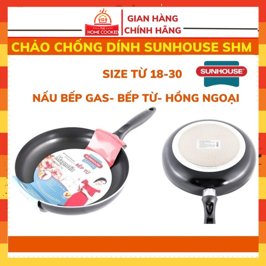 Chảo từ chống dính Sunhouse SHM18-30