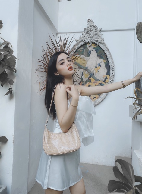 Set Moony áo nơ và váy