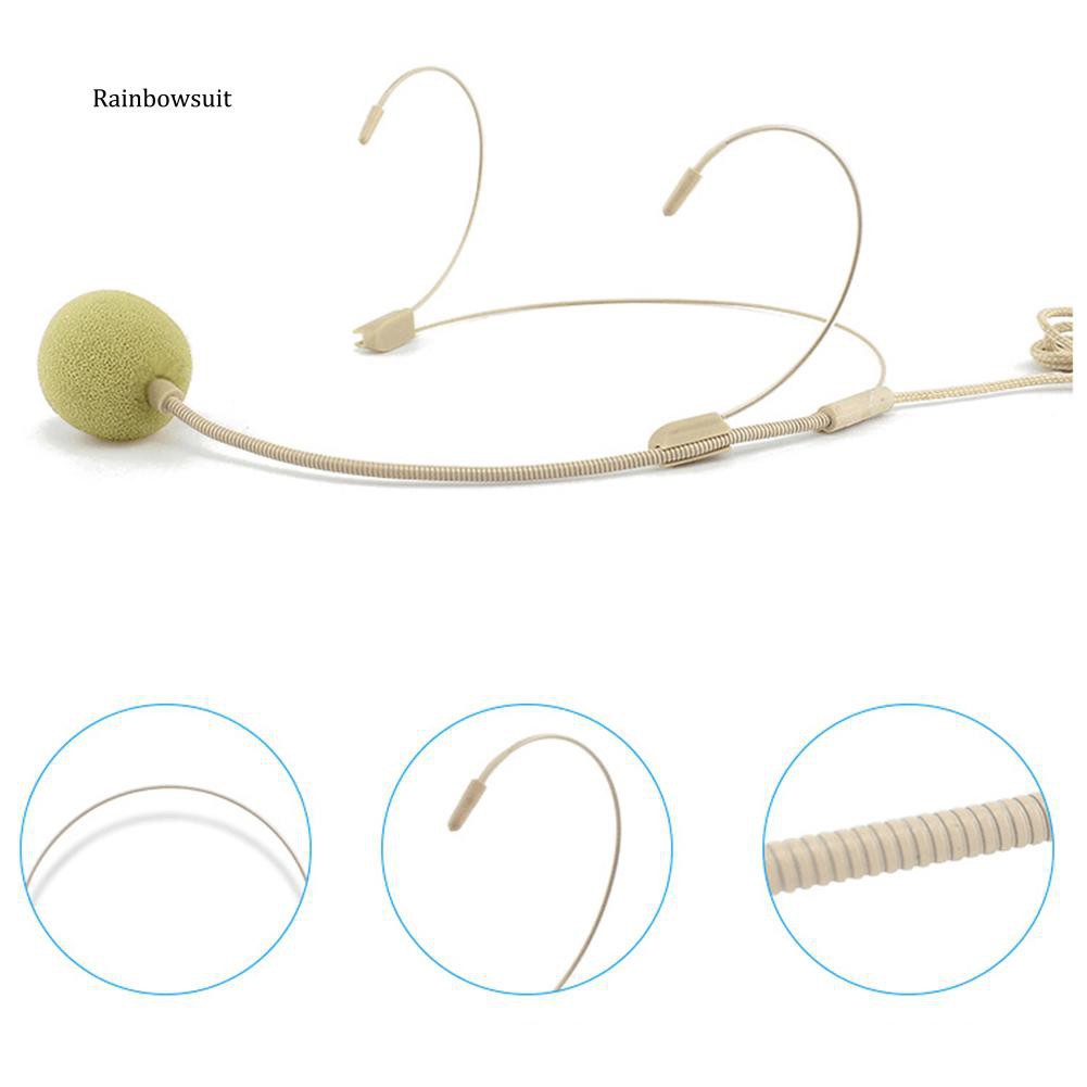 Micro đeo tai có dây 3.5mm kiểu dáng đơn giản dành cho giáo viên bàn tính