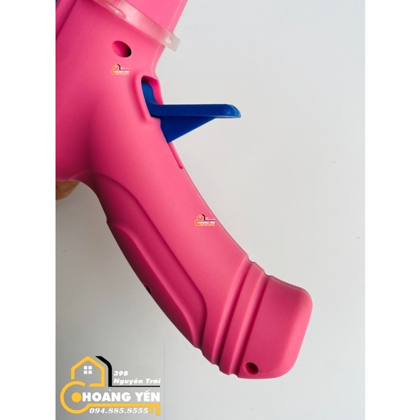 Súng bắn keo nến điện tử C-mart C0194, Súng bắn keo nến 7mm sài pin sạc USB tặng 10 cây keo