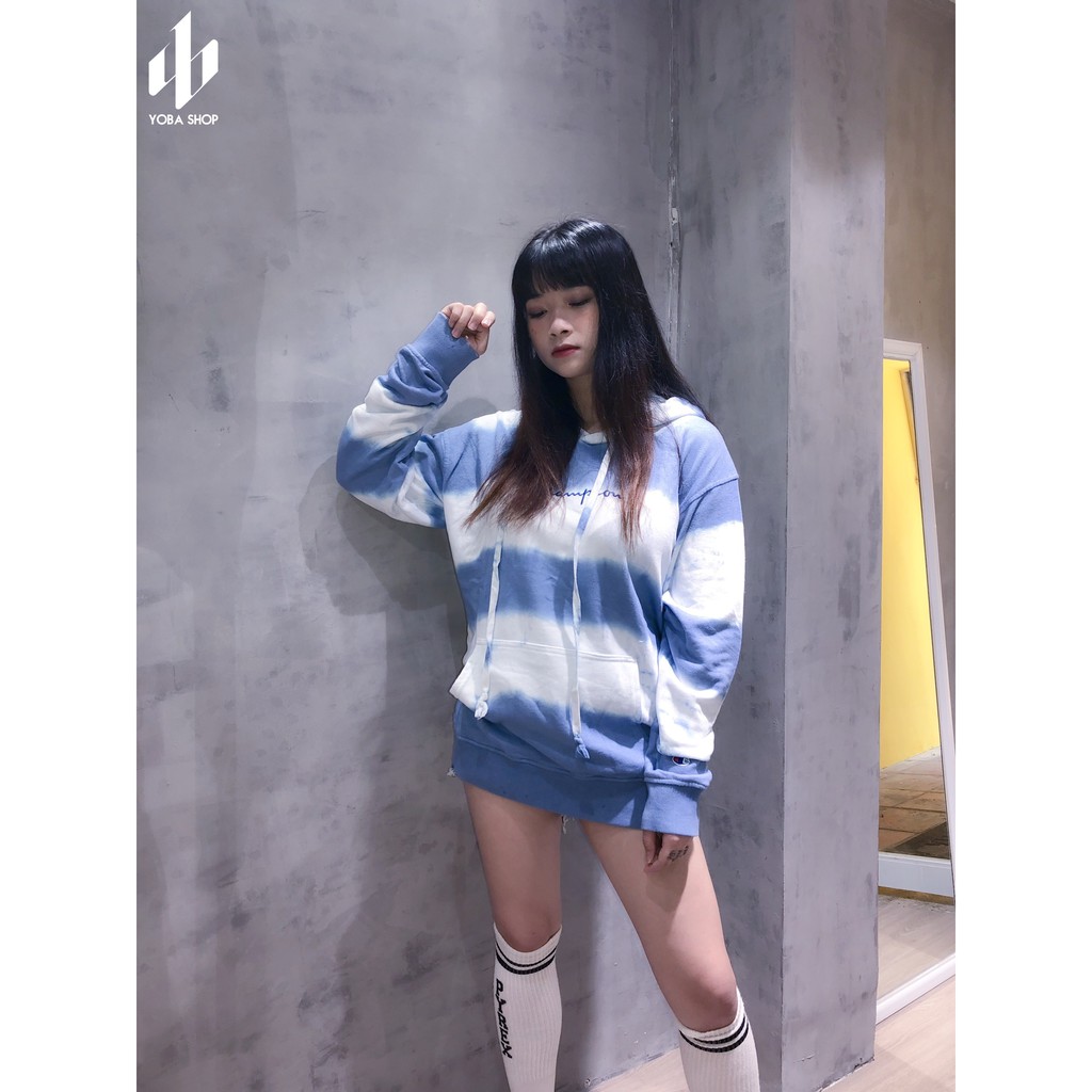 ÁO HOODIE HỒNG XANH NÂU LOANG MÀU NỈ MỎNG (HÌNH THẬT) SALE 50K