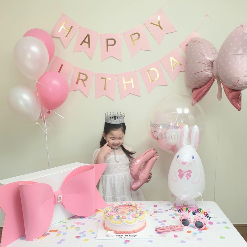 Bộ dây biểu ngữ chữ Happy Birthday trang trí sinh nhật