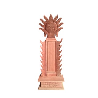 Bài vị thờ gỗ hương kích thước 45 cm