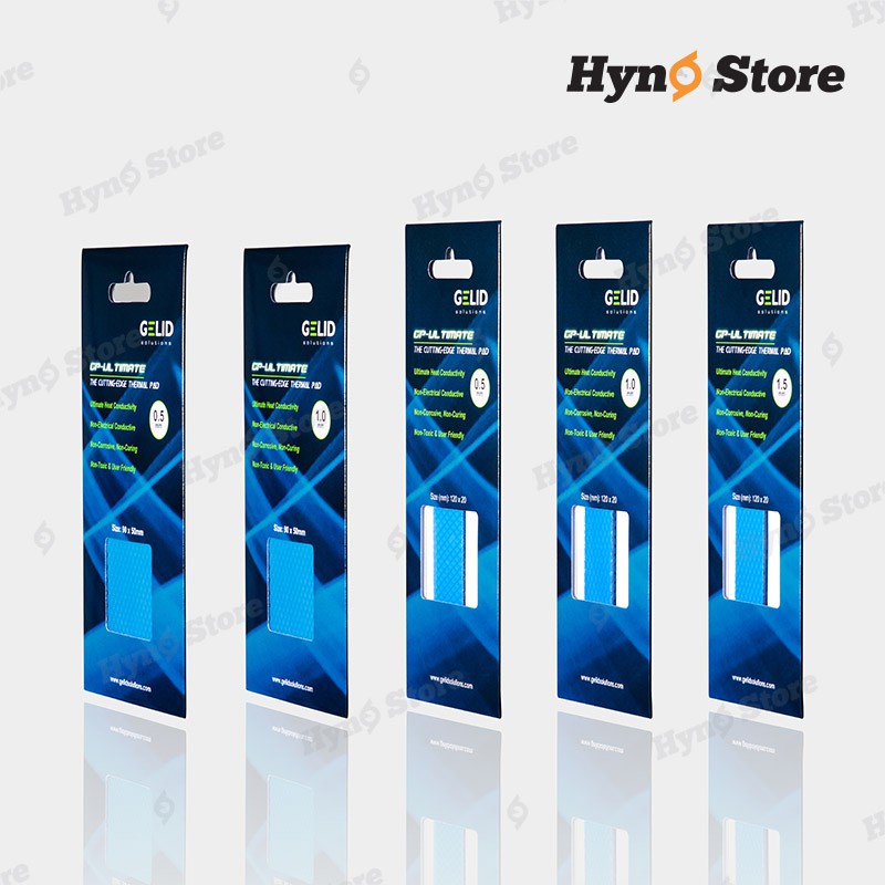 Miếng dán tản nhiệt Thermalpad Gelid GP Ultimate 15W Chất lượng cao Tản nhiệt nước custom - Hyno Store