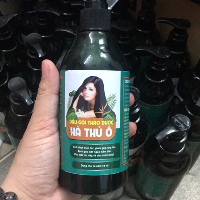 Dầu gội hà thủ ô - bưởi kích tóc mọc - Dưỡng tóc nhanh dài 300ml