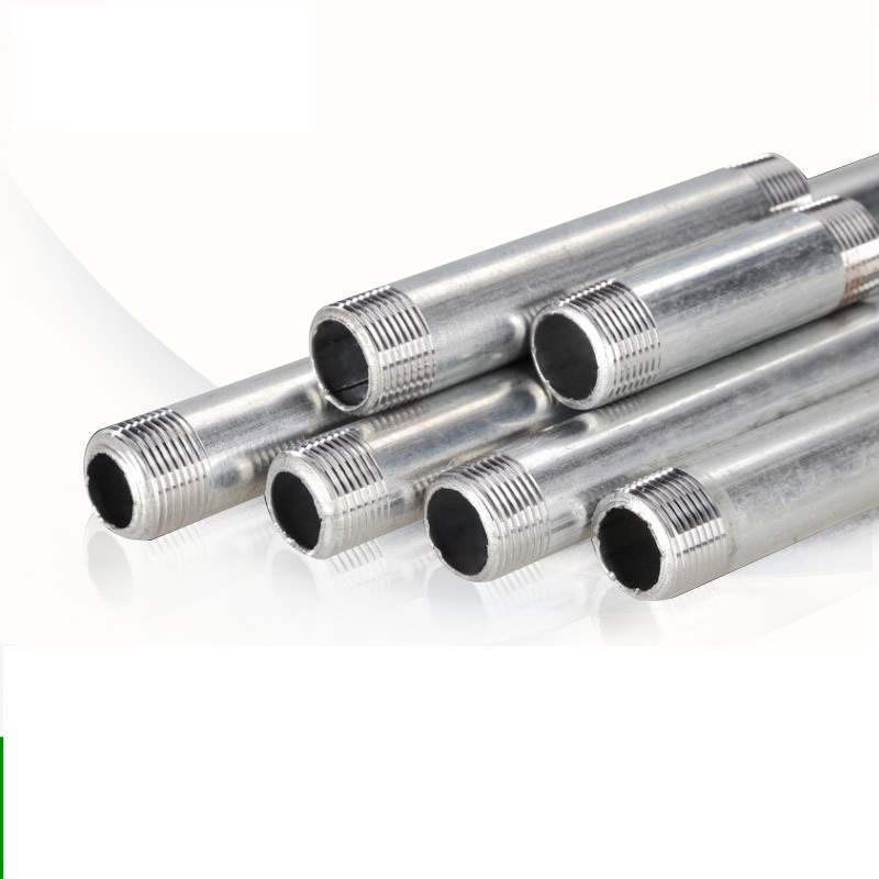 Ống Sắt Tiện 2 Đầu Ren Ngoài 2 Đầu Nối Ống Nhiều Kích Thước