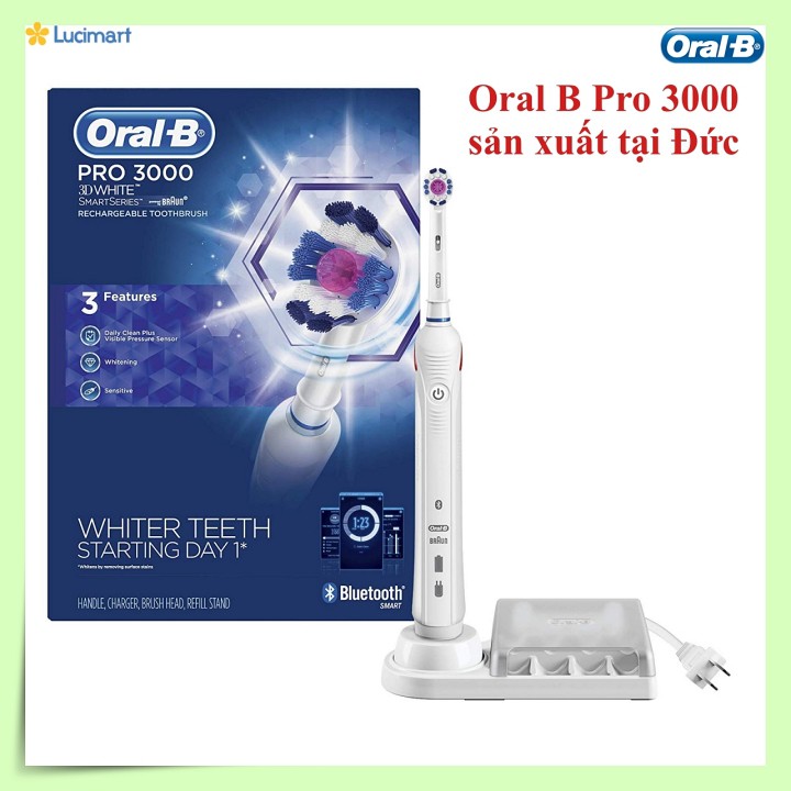 Bàn chải điện Oral-B Pro 3000 [Hàng Đức]