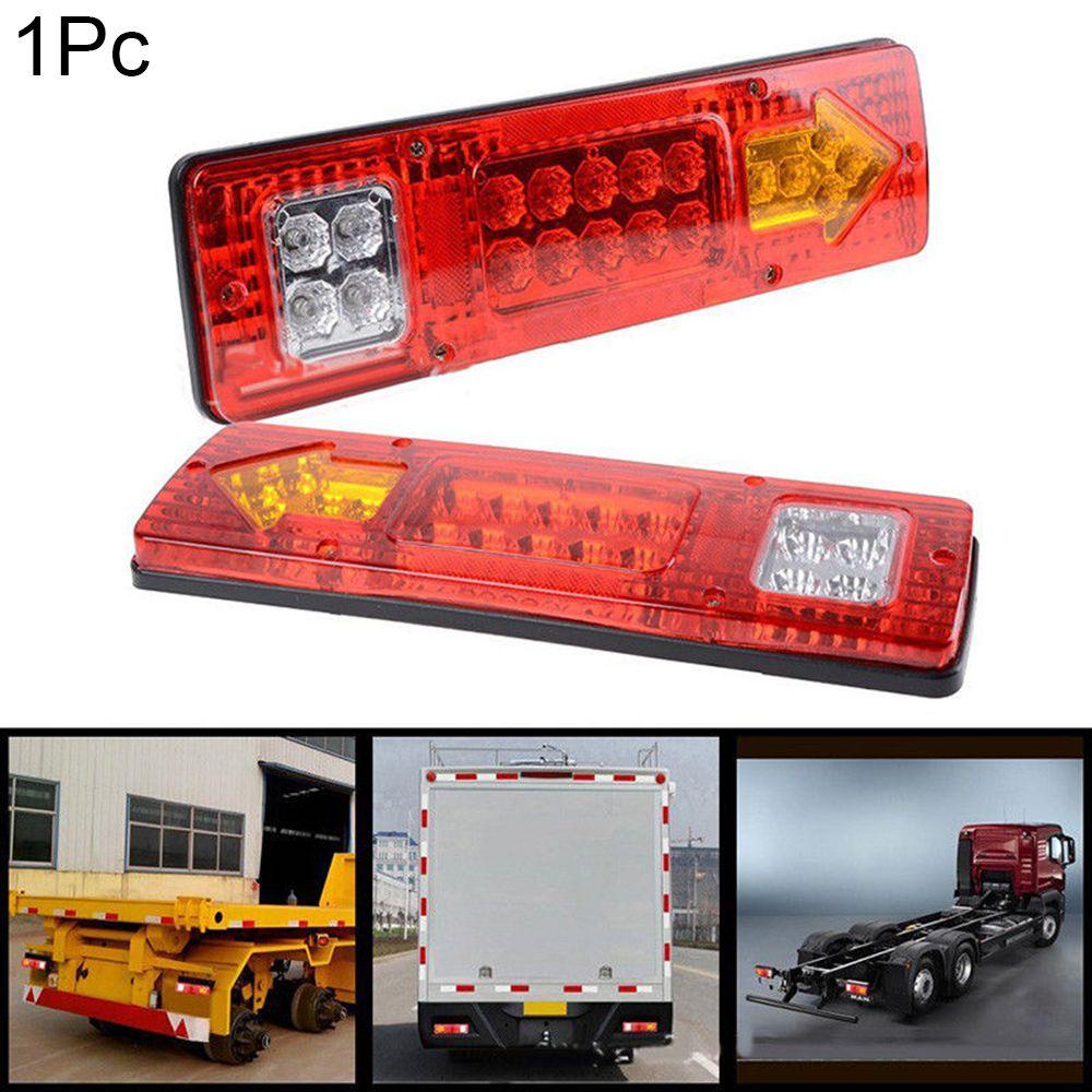 1 Đèn Led Tín Hiệu Đuôi Xe 24V 19 Bóng Chất Lượng Cao