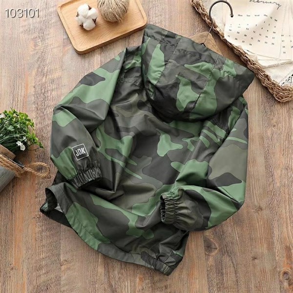 Áo khoác gió dằn di JDK TQXK sz 110-160