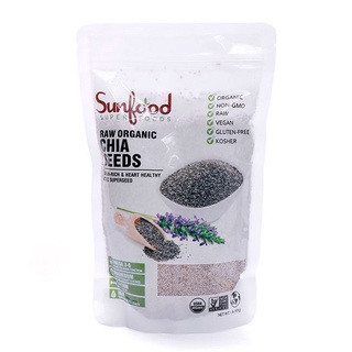 Hạt chia đen Sunfood 454g