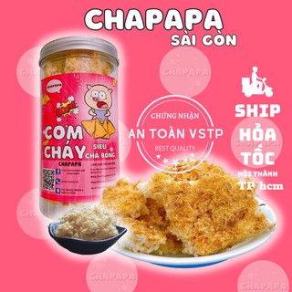Cơm cháy siêu chà bông Chapapa đồ ăn vặt Sài Gòn vừa ngon vừa rẻ