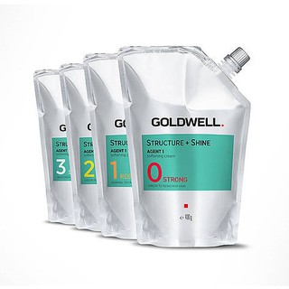 Kem Uốn Duỗi Tóc Goldwell Structure + Shine 400ml