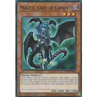 Thẻ bài Yugioh - TCG - Malice, Lady of Lament / ETCO-EN035'