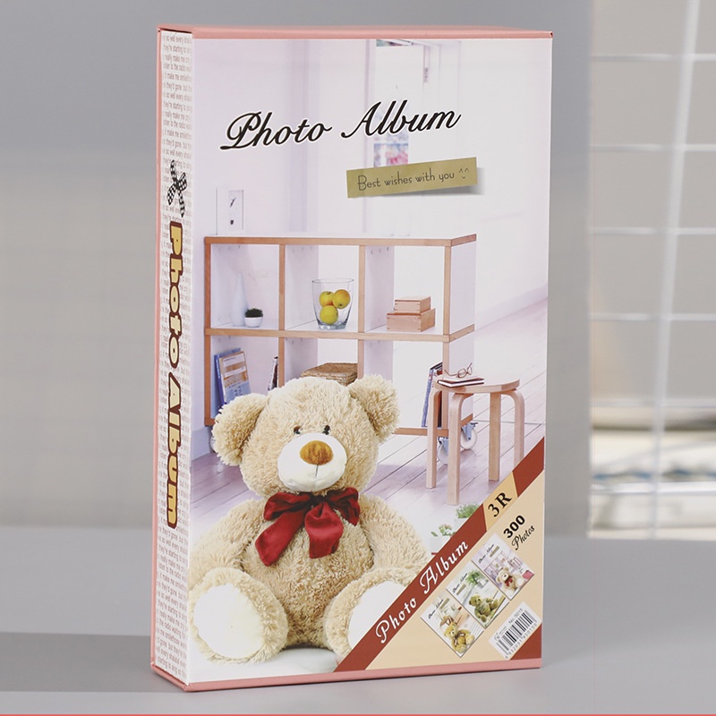Album ảnh 9x13 đựng được 300 ảnh, có hộp xinh xắn