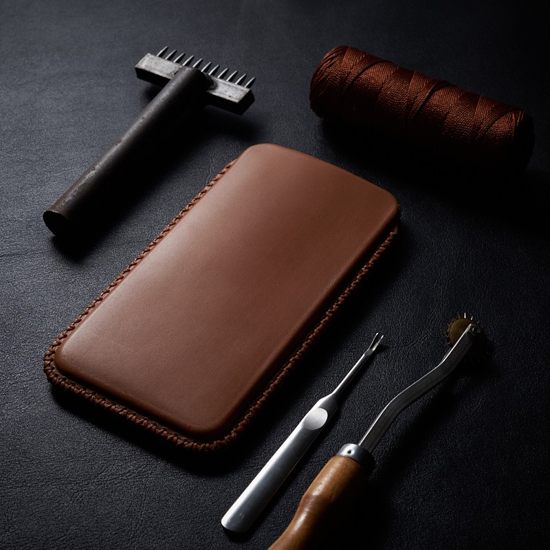 Bao Da Rút Ionecase Iphone XS Max Luxury Handmade Da Bò Thật