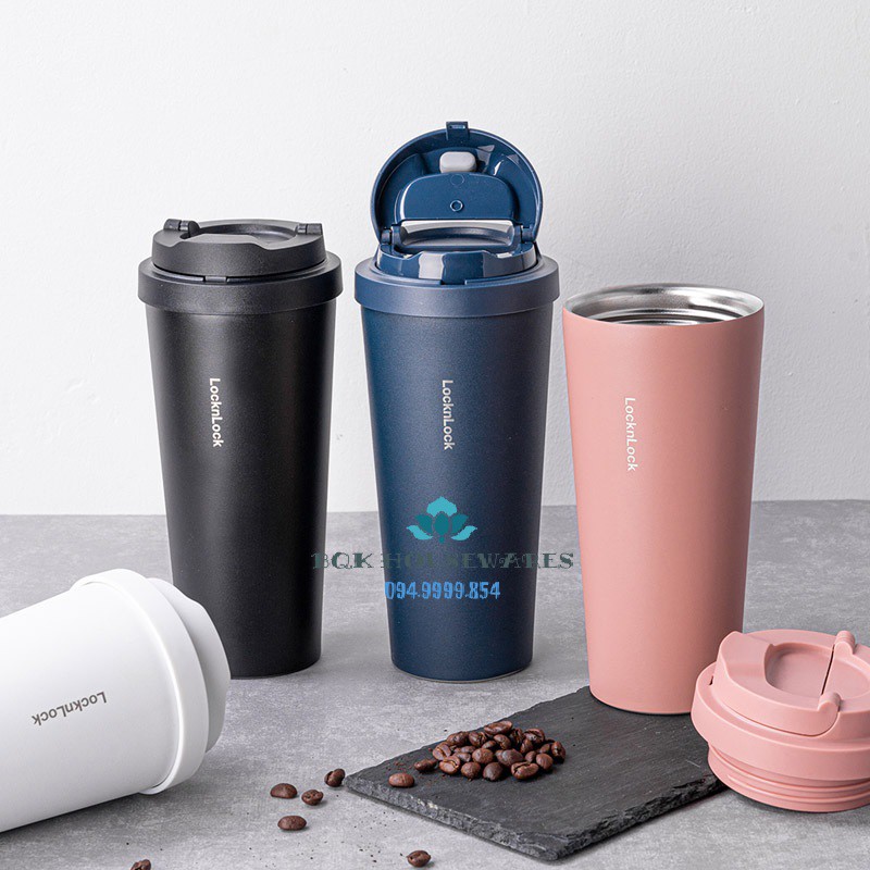 [Mã LIFEXANH24 giảm 10% đơn 99K] [ LOCK&amp;LOCK ] Ly Giữ Nhiệt Lock&amp;Lock 550ml Energetic One-Touch Tumbler LHC3249