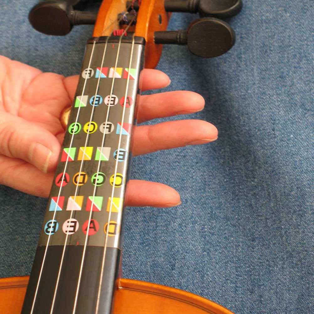 Miếng dán đánh dấu vị trí nốt nhạc cho đàn violin